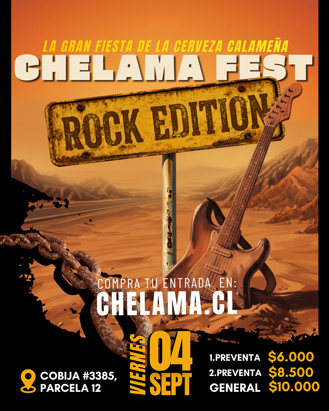 Chelama Edición Rock · 1